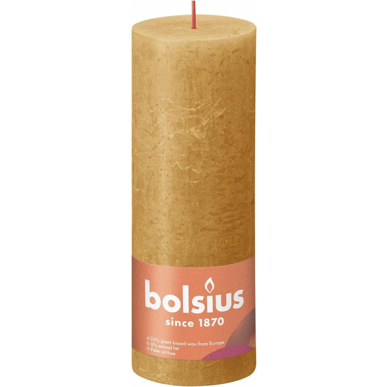Bolsius, Kerzen, Stumpenkerze 'Rustiko Shine' (1 Stk.)