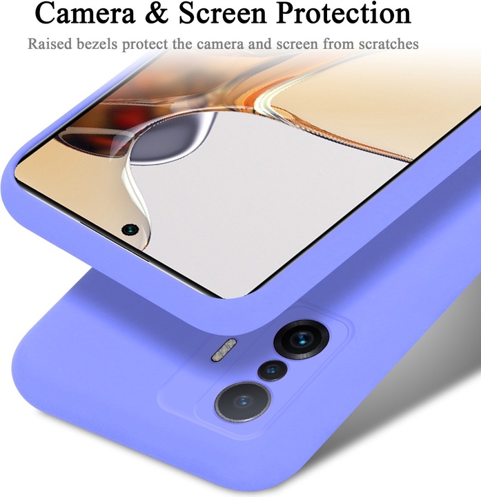 Actual product image Cadorabo TPU Liquid Silicone Case Cover for Xiaomi 11T / 11T PRO (Xiaomi 11T)