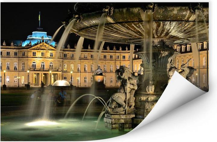 Produktbild Trenddeko Stuttgarter Schlossbrunnen (90 x 60 cm)