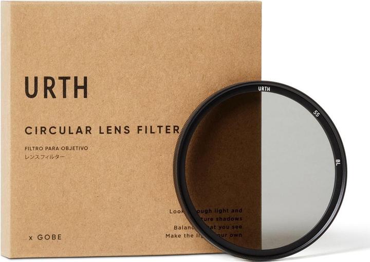 Produktbild Urth 55mm Circular Polarizing (CPL) Objektivfilter (55 mm, Polarisationsfilter)