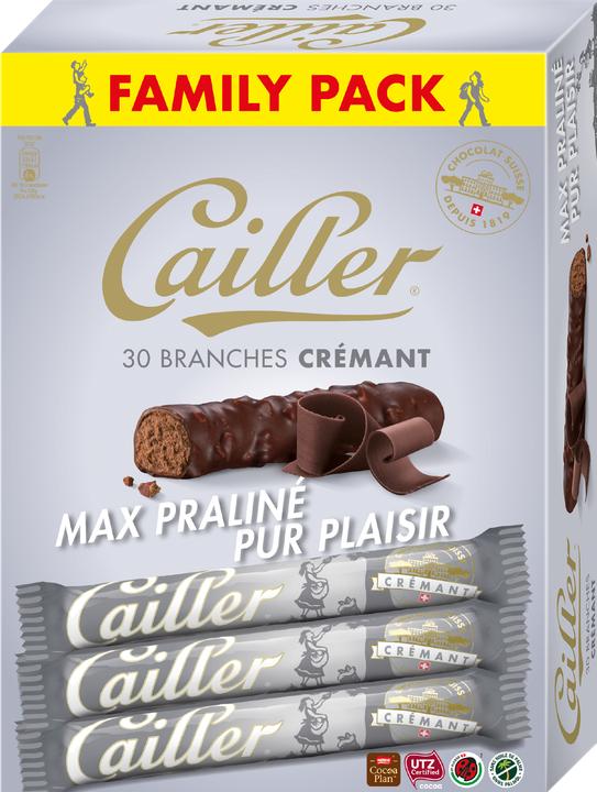 Produktbild Cailler Branches Schokoladenriegel Crémant S (690 g)