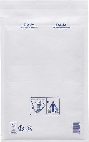 Raja Air bubble mailing bags PMBL3C paper white (100 x)