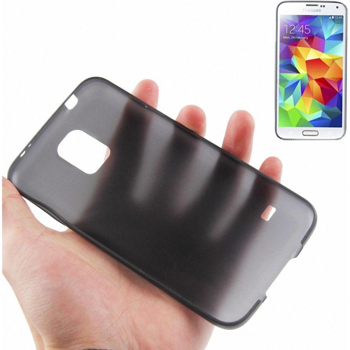 Thumbnail - König Design Schutzhülle Case Ultra Dünn 0,3mm für Handy Samsung Galaxy S5 mini / G800 Schwarz (Samsung Galaxy S5 Mini),...