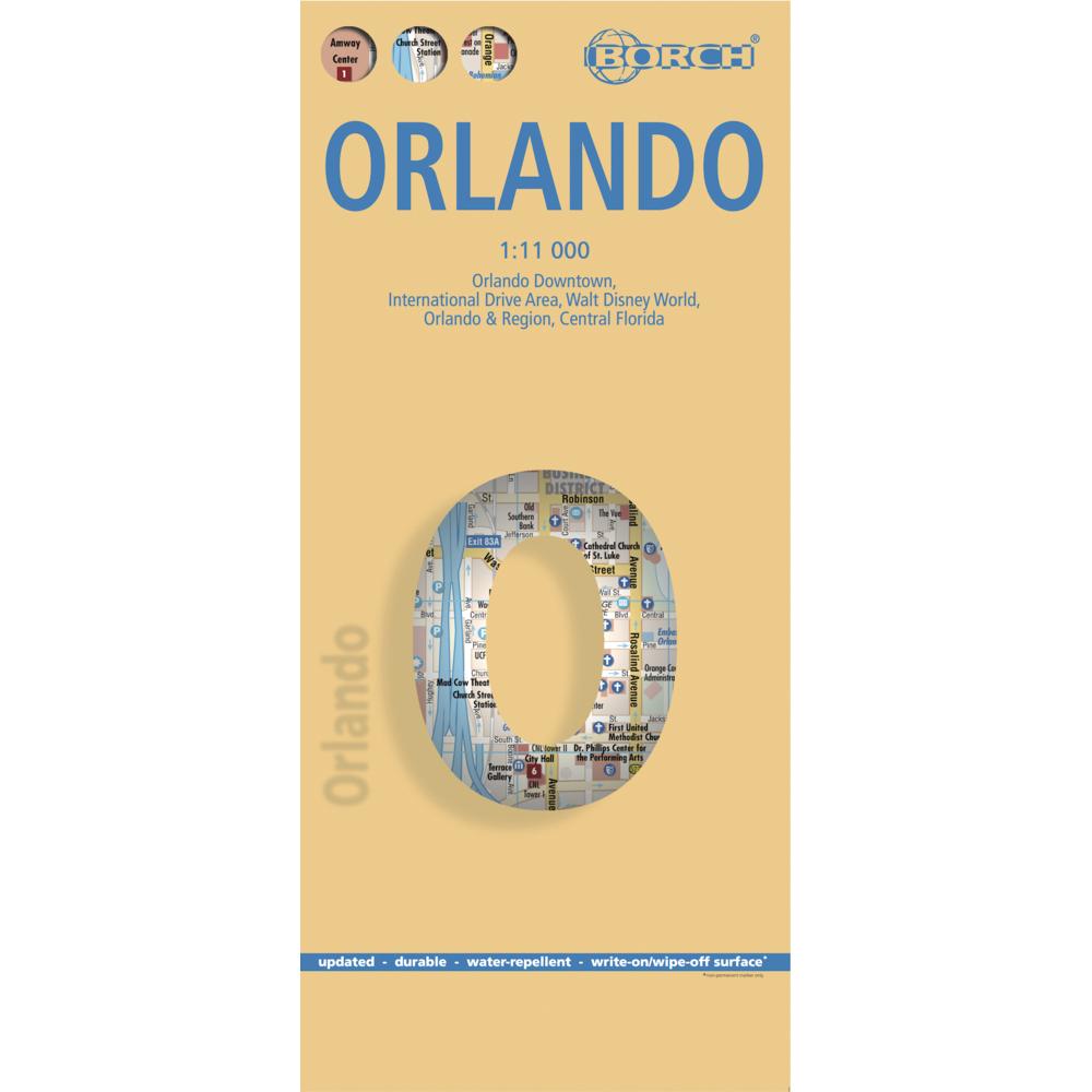 Orlando, Landkarte