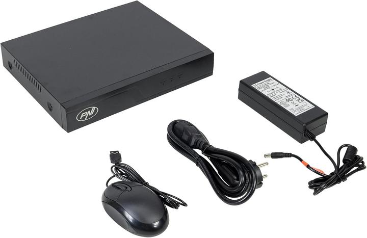Actual product image PNI IP716J 16 Channel 4K 8MP NVR with POE and IP Channels (Network Video Recorder (NVR))