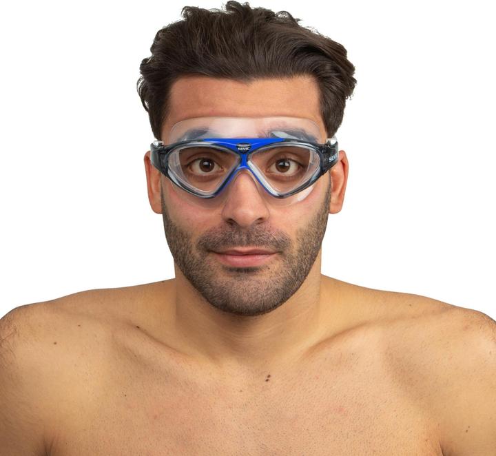 Actual product image Seac Swimming goggles Vision HD blue anti-fog, UV protection 100%, hypoallergenic silicone