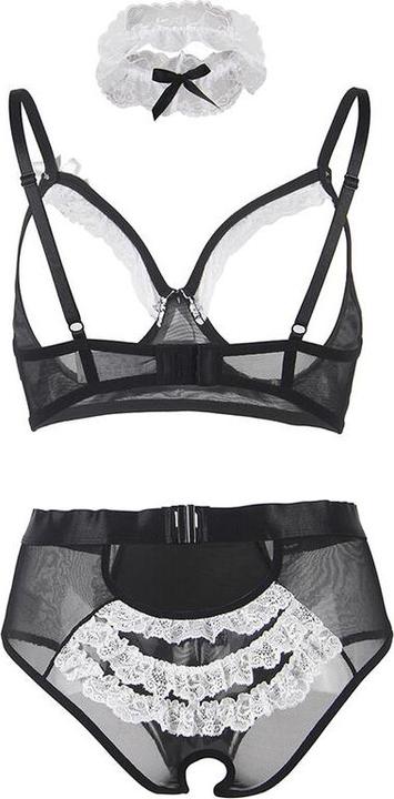 Image du produit Subblime Costume De Soubrette Sexy L/Xl (L)