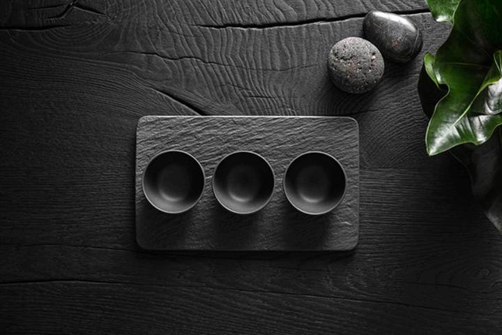 Immagine prodotto Villeroy & Boch Set di 4 ciotole per immersione Fabbricazione Rock