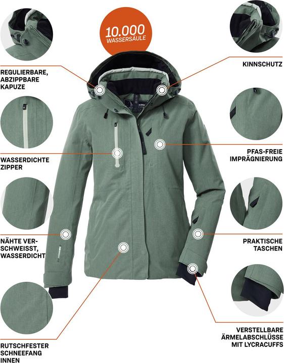 Actual product image Killtec Ksw 35 Wmn Ski Jckt (40)