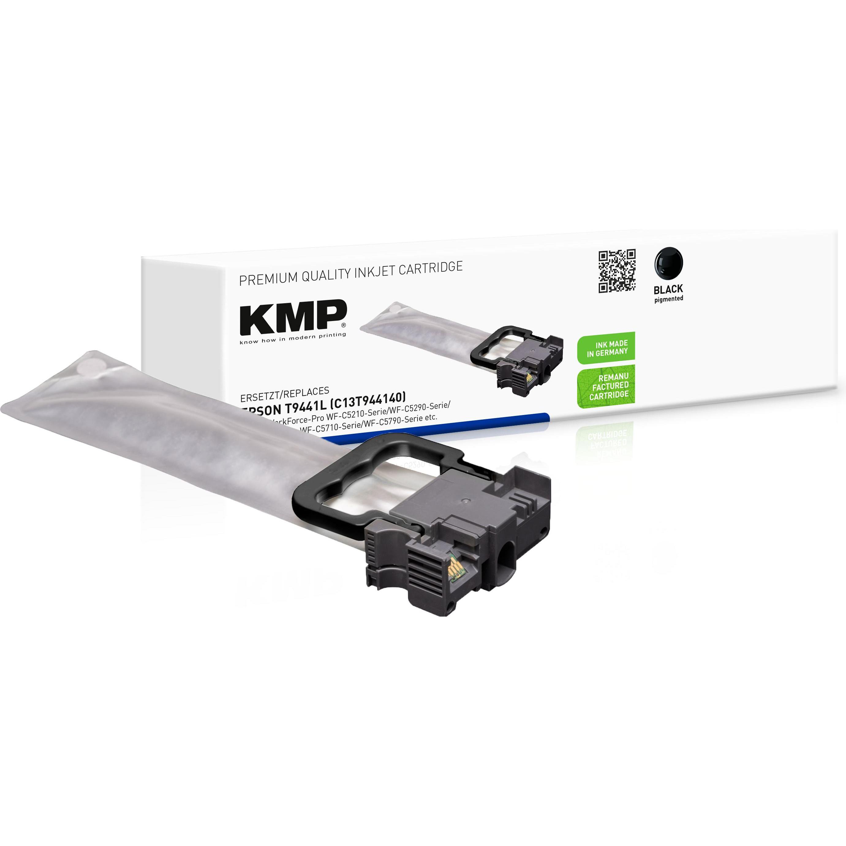KMP, Druckerpatrone, Patrone Epson T9441L black 3000 S. remanufactured