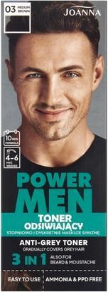 Joanna Power Men Toner 03 Medium Brown 80g (Medium Brown)