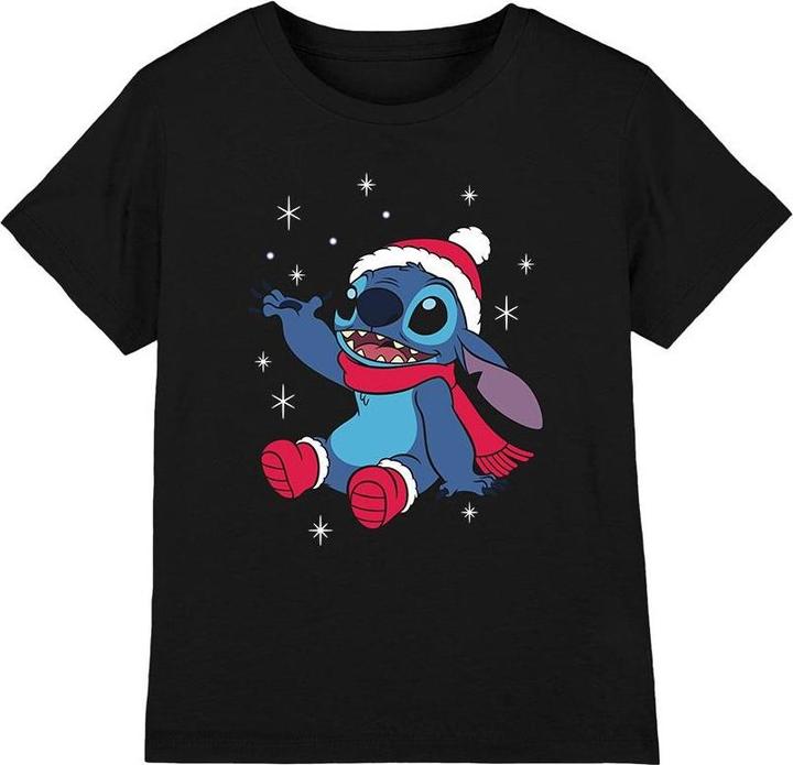 Produktbild Lilo & Stitch TShirt weihnachtliches Design (128)