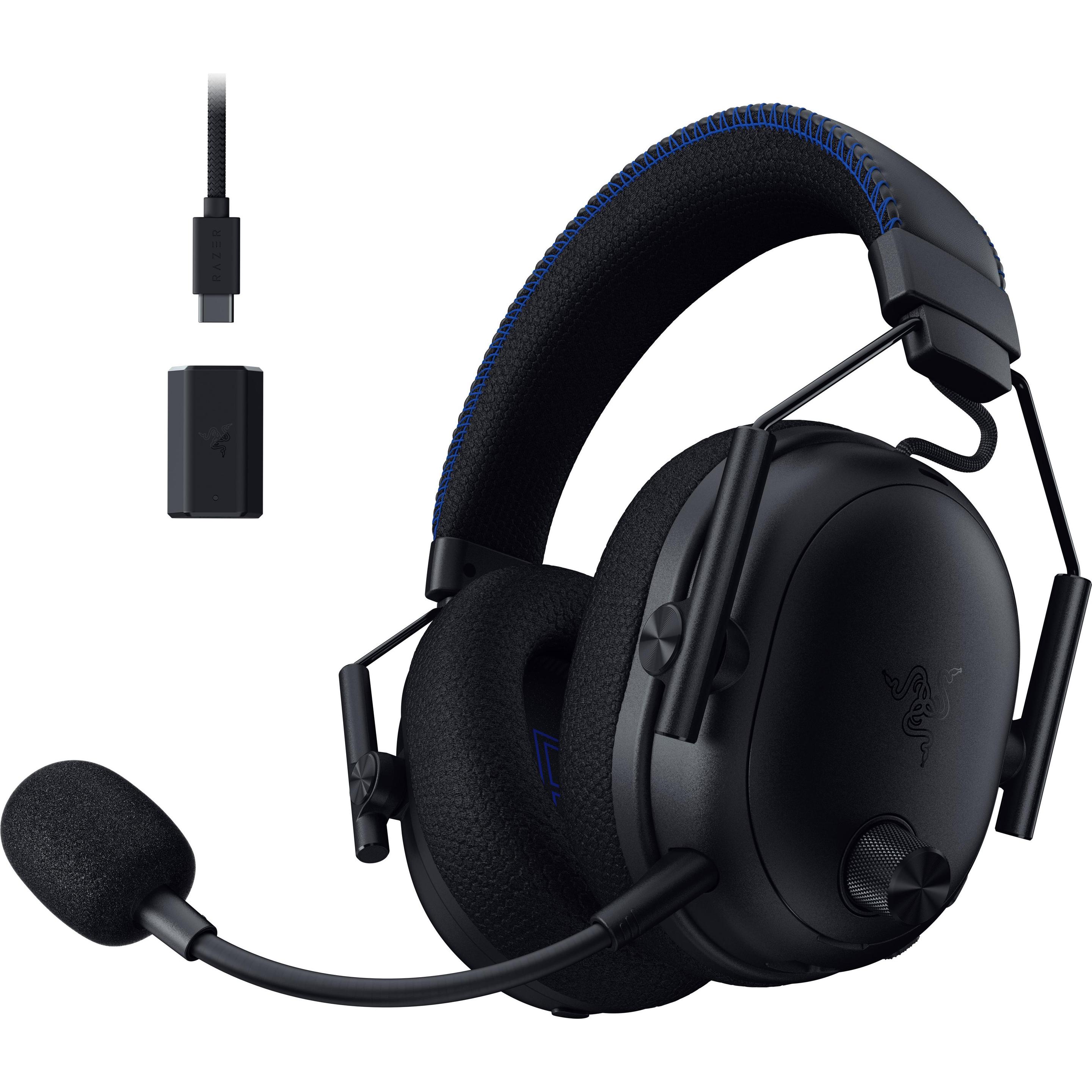 Razer BlackShark V3 Pro for PlayStation - Black (Kabelgebunden, Kabellos), Gaming Headset, Schwarz
