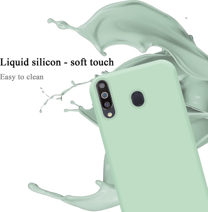 Produktbild Cadorabo TPU Liquid Silicone Case Cover (Samsung Galaxy A40s, Samsung Galaxy M30)