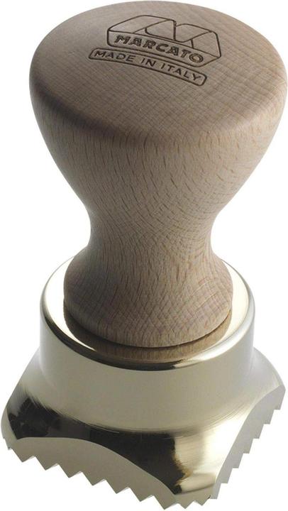 Actual product image Marcato Ravioli stamp square light gold 45x45 mm