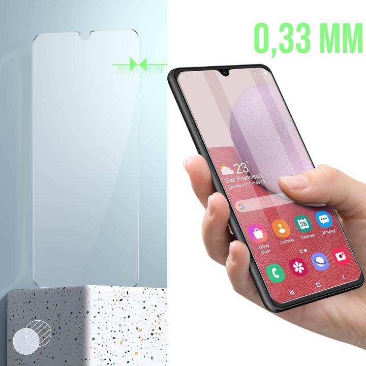 Produktbild Avizar 9H Härtegrad Glas-Displayschutzfolie (1 Stück, Samsung Galaxy A14)