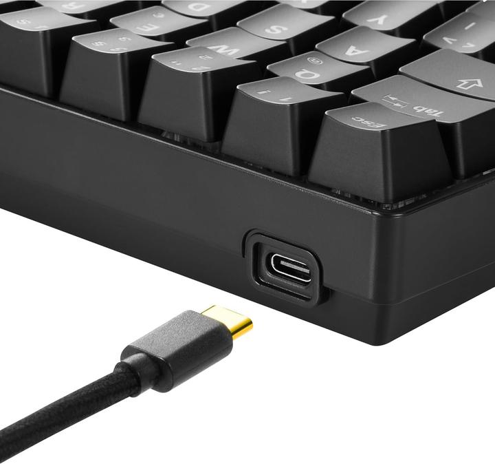 Actual product image Sharkoon Keyboard Skiller SGK50S4 Gaming black / brown (Germany, Cable)