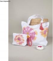 Produktbild Rayher Kosmetiktasche mit Reissverschluss, weiss, 1 Stück