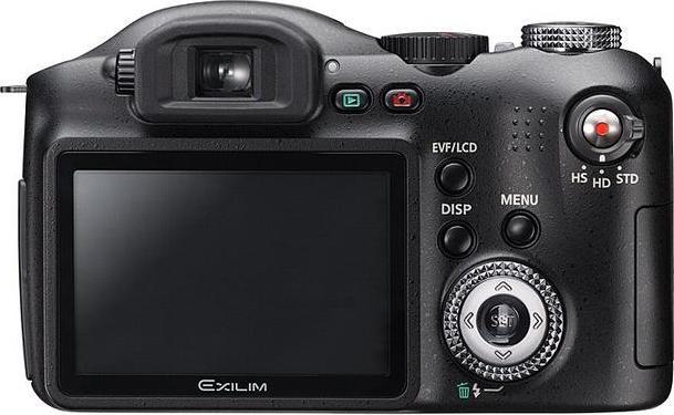 Casio Exilim Pro EX-F1, 6 miljoen pixels, 12x optische zoom, 60f (1/1.8")