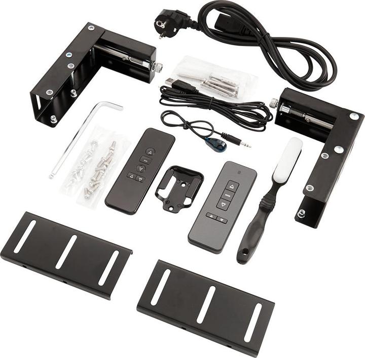 Productafbeelding Celexon UST vloerschaarscherm met hoog contrast - HomeCinema Plus, 80" zwart (80", 16:9)