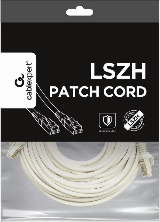 Produktbild Gembird S/FTP Cat. 6A LSZH patch cord, orange, 30 m (30 m)