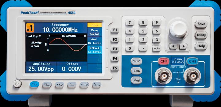 Produktbild Peaktech P 4124 Arbiträr Signalgenerator