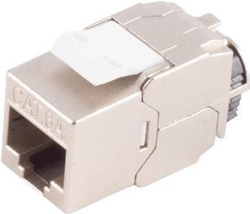 Produktbild Shiverpeaks ®-BASIC-S--RJ-45 Keystone, Cat. 6A, STP, ReFix, werkzeuglos (Keystone Modul)