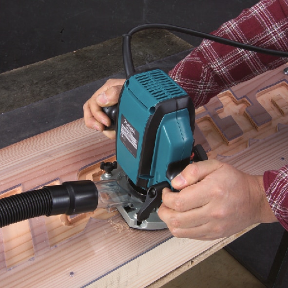 Actual product image Makita RP0900J 900W in Makpac router