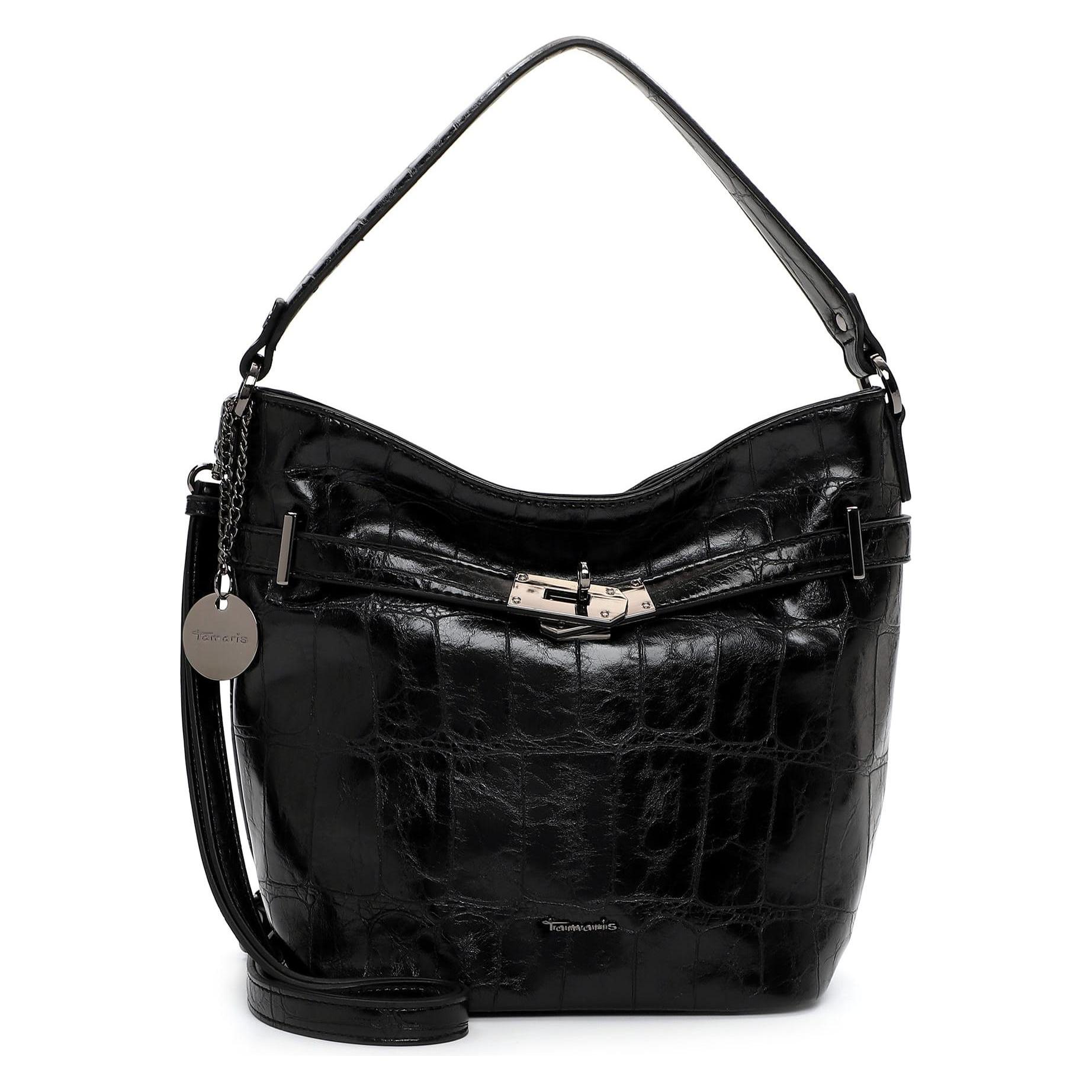Tamaris, Damen, Handtasche, Beutel Tas Gulia, Schwarz