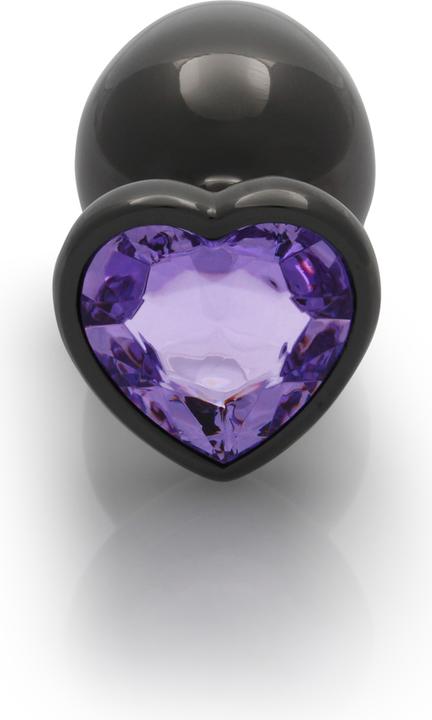 Actual product image Ouch! Heart Gem Butt Plug - Large