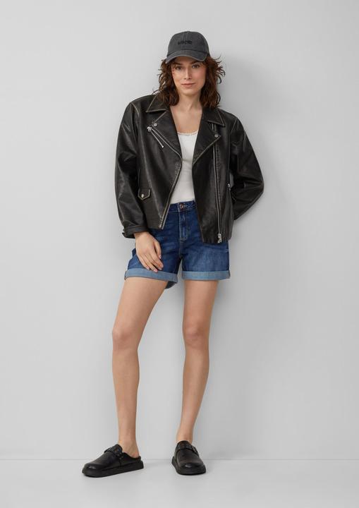 Produktbild S.Oliver Jeans-Hose Jeans-Shorts Abby / Slim Fit / Mid Rise (34)