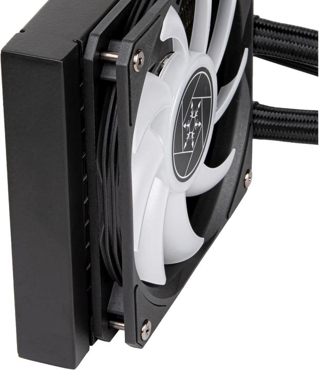 Actual product image Silverstone SST-VD120-SLIM - High Performance slim All-In-One Liquid Cooler, Single Adjustable 120mm