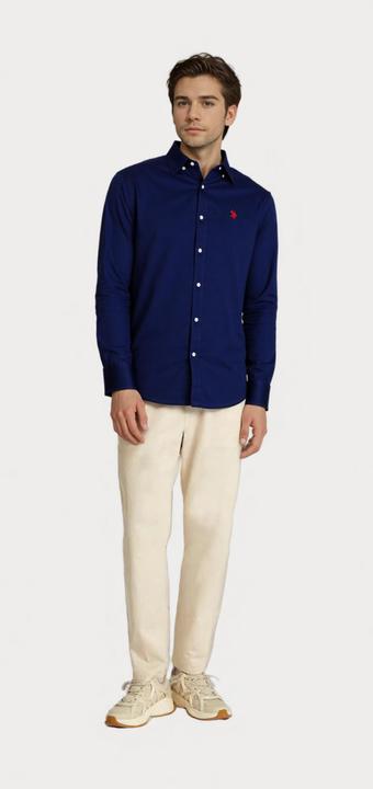 Immagine prodotto U.S. Polo Hemd Popeline Longsleeve Shirt (M)