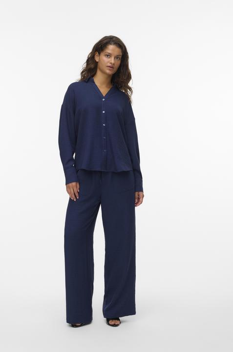 Actual product image Vero Moda VMMELANEY Hohe Taille Hose Hose mit weitem Beinschnitt (S)