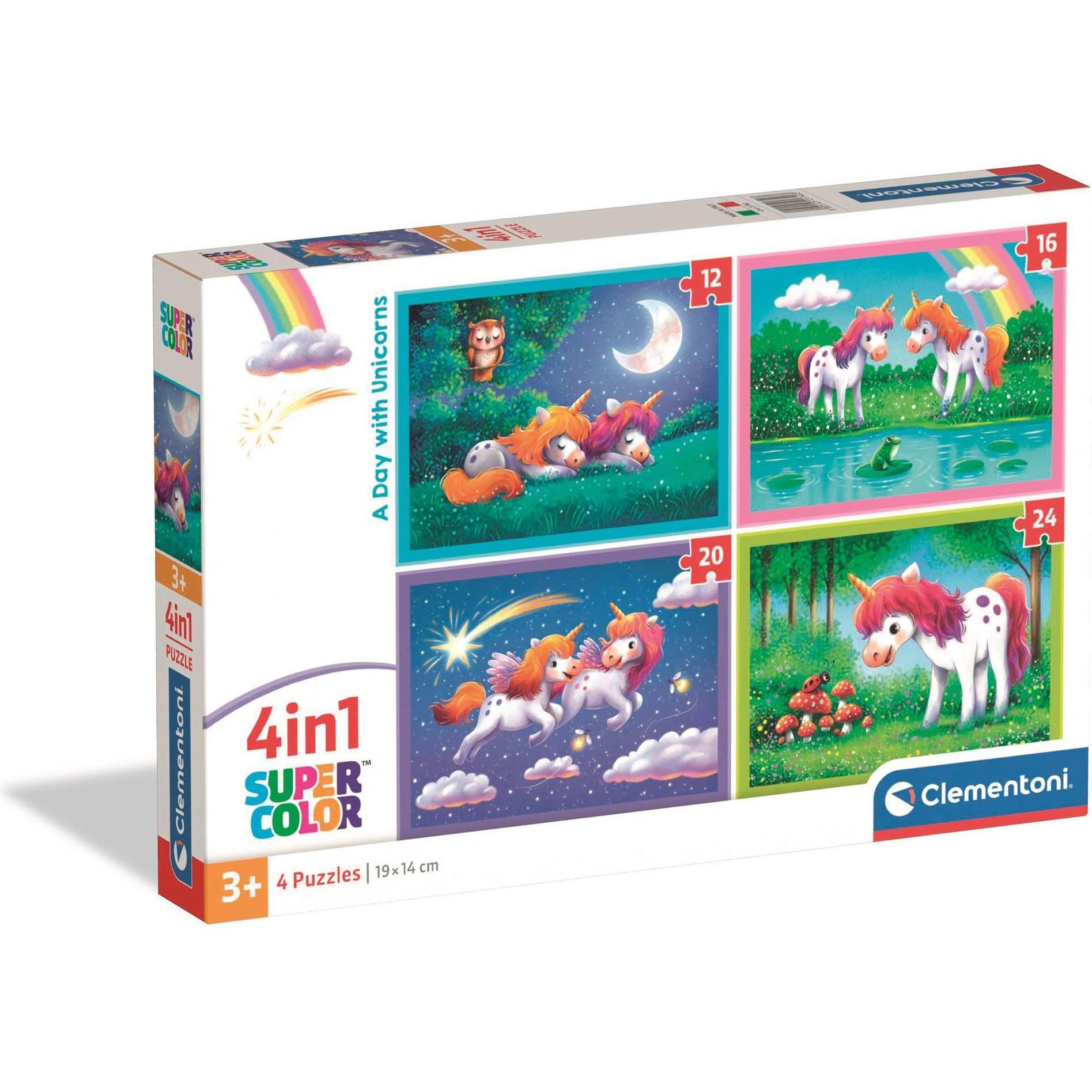 Clementoni Multicolore Puzzle Einhorn In (24 Pezzi)