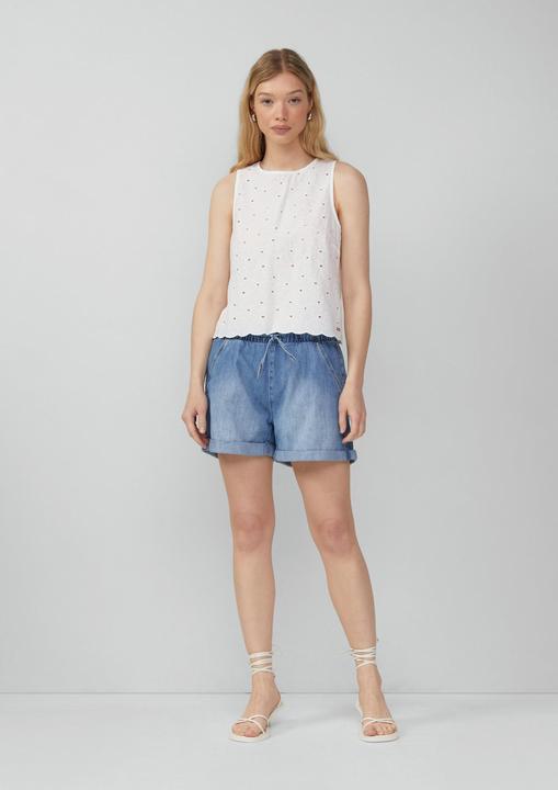 Actual product image S.Oliver Jeans-Hose Jeans-Shorts / Comfort Fit / Mid Rise / Elastikbund (42)