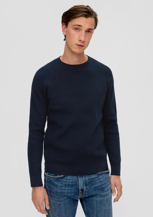 Produktbild S.Oliver Strickpullover Feinstrickpullover aus Baumwolle (3XL)