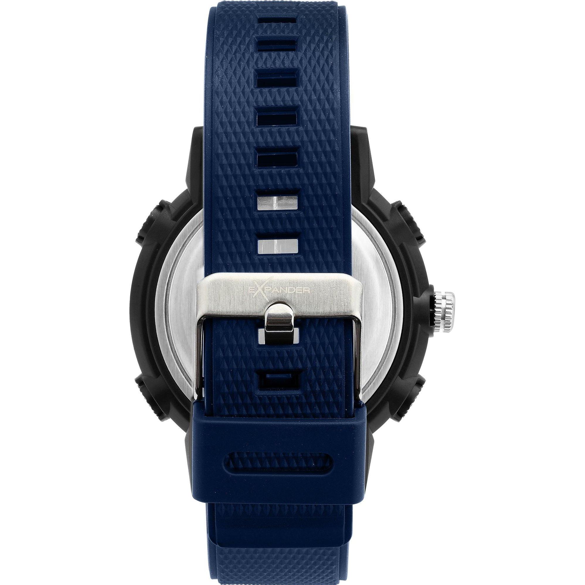 Thumbnail - Sector, Armbanduhr, Herrenuhr Ex-44, Blau, (Digitaluhr, 47 mm)