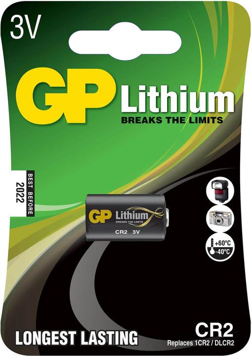 GP Batteries Photo CR2 (1 Stk., CR2, 800 mAh)