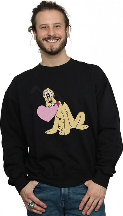 Immagine prodotto Disney Pluto Love Heart Felpa Uomo (3XL)