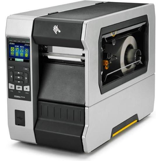 Zebra ZT620 (203dpi), Disp., ZPL, ZPLII, USB, RS232, BT, Ethernet (203 dpi), Etikettendrucker