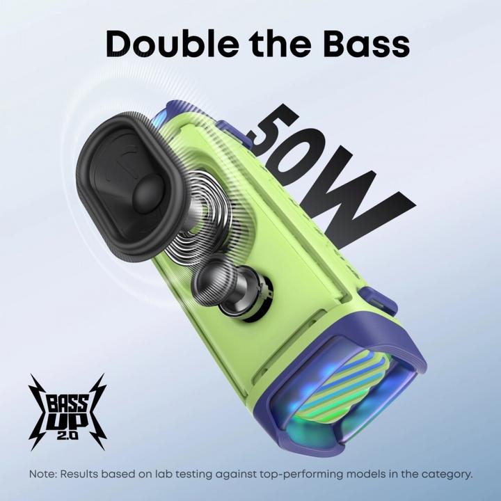 Actual product image Anker Lautsprecher Soundcore Boom 3i grün