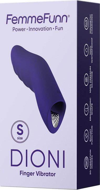 Actual product image Femme Funn DREAM TOYS Femmefunn Dioni Small wibrator na palec Purple