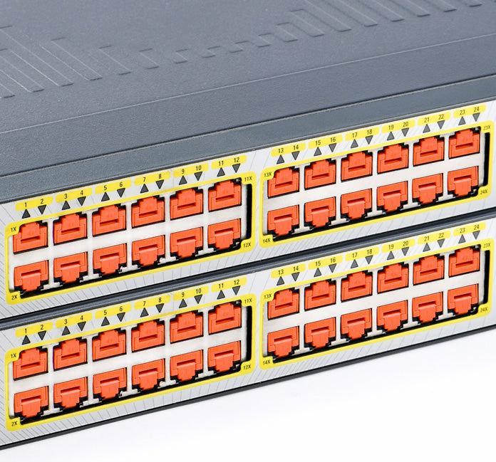 Image du produit Smart Keeper Basic RJ45 Port Blocker orange 100 pcs.