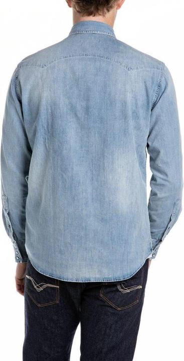 Produktbild Replay Herren Langarmhemd (S)