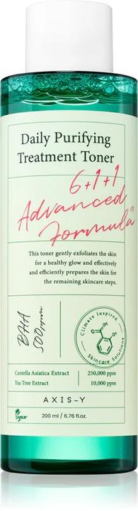 Actual product image Axis-Y Daily Purifying Treatment Toner Cleansing Toner 200ml (Face toner, 200 ml)