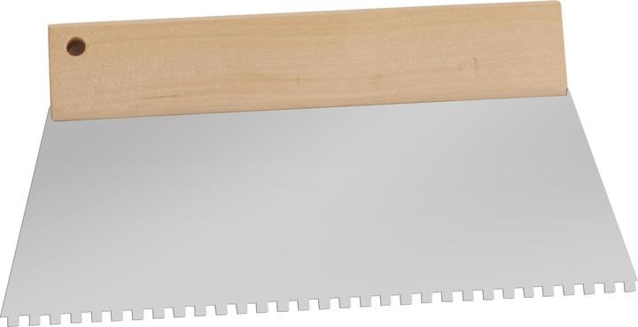 Actual product image Tectool Adhesive Spreader E6, Trapezoidal Shape, 180mm