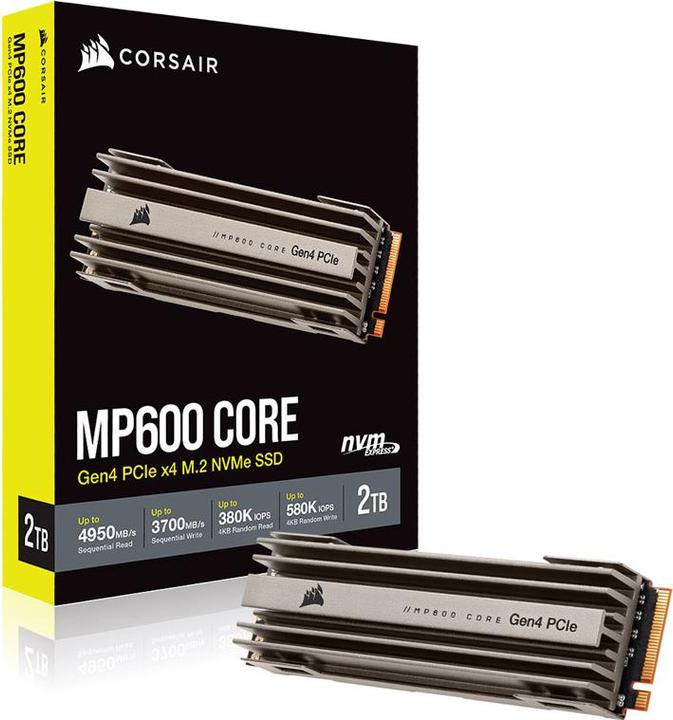Produktbild Corsair MP600 Core (2000 GB, M.2 2280)