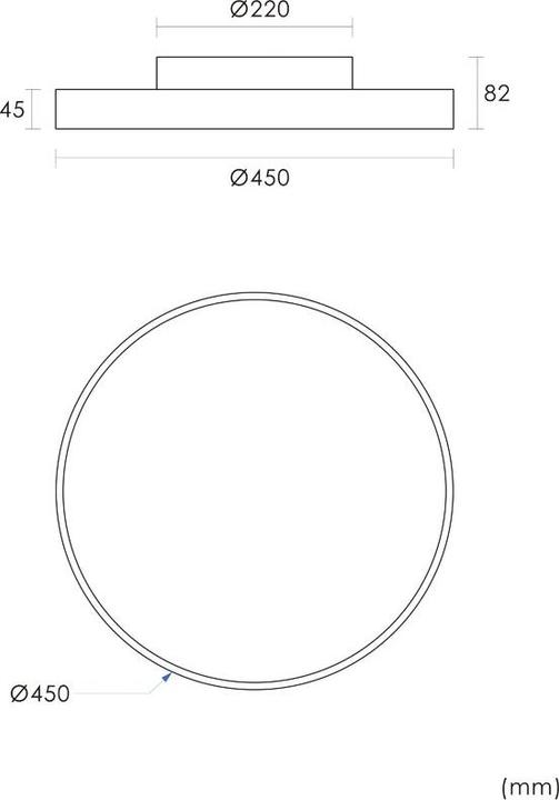 Actual product image Contini Romi LED ceiling light Ø 45cm (2100 lm)