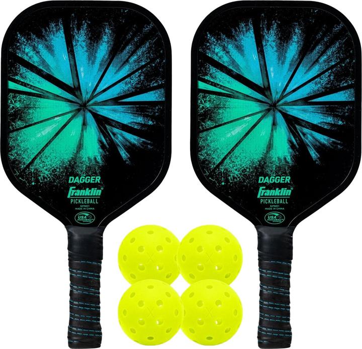 Immagine prodotto Franklin Set di racchette e palline da pickleball Dagger